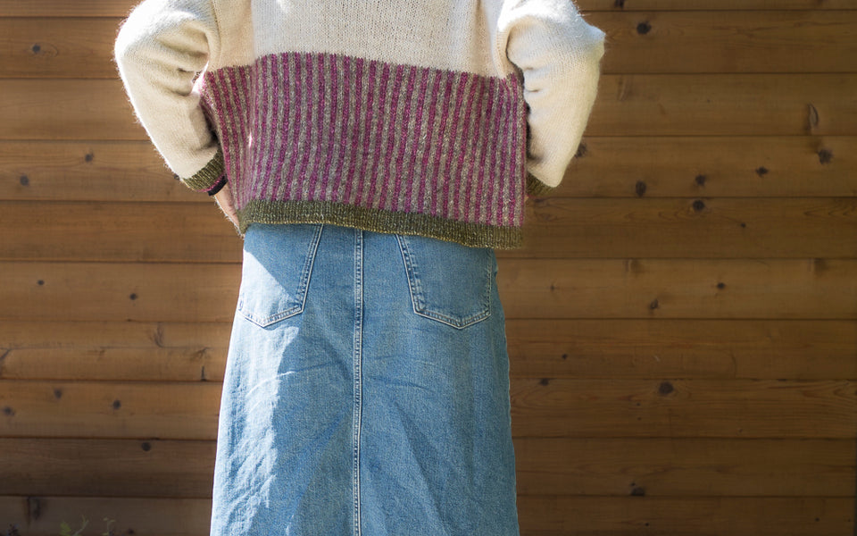 Kit de tricot - Amulet Gilet ouvert par Marìa Jesùs Camus