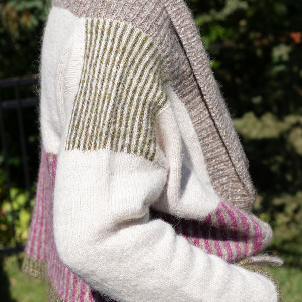 Kit de tricot - Amulet Gilet ouvert par Marìa Jesùs Camus