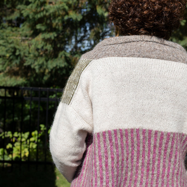 Kit de tricot - Amulet Gilet ouvert par Marìa Jesùs Camus