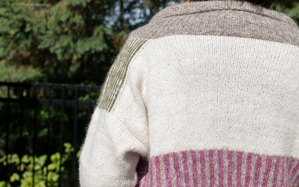 Kit de tricot - Amulet Gilet ouvert par Marìa Jesùs Camus