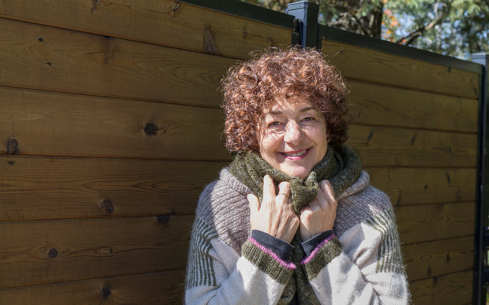 Kit de tricot - Amulet Gilet ouvert par Marìa Jesùs Camus