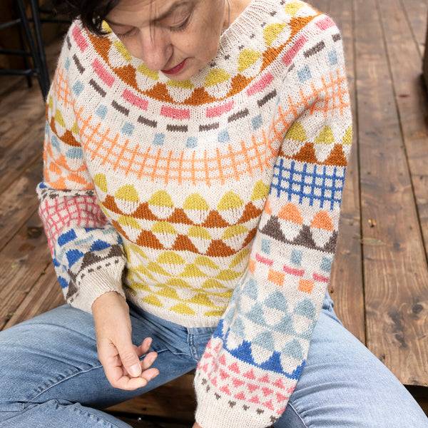 Yarn bundle - Djo sweater by Sophie Ochera