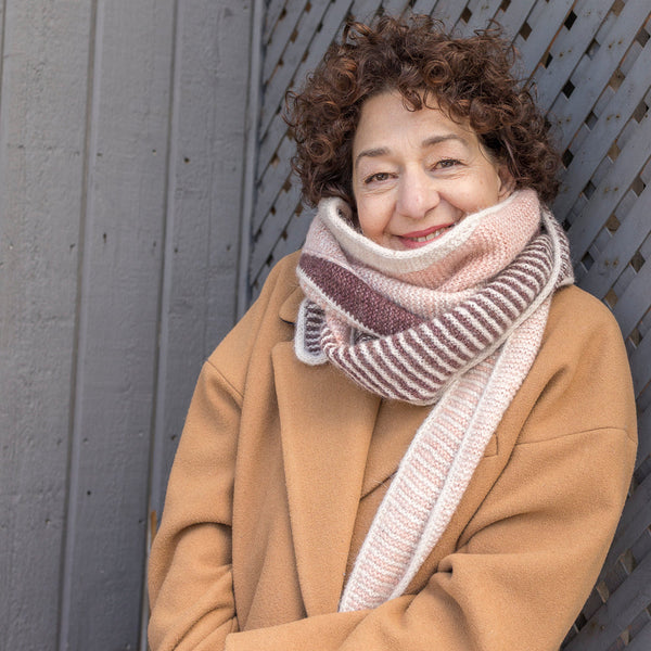 Kit de tricot - Foulard Rocketeer par Maxim Cyr