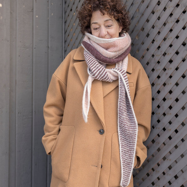 Kit de tricot - Foulard Rocketeer par Maxim Cyr