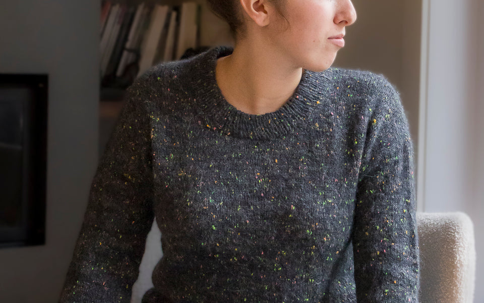 Kit de tricot - Chandail Saharan par Cheryl Mokhtari