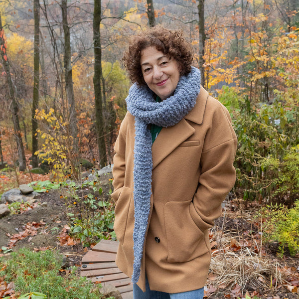 Kit de tricot - Foulard Warm + Fuzzy Kerchief par Purl Soho