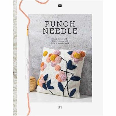 Livre - Punch Needle par Rico Design