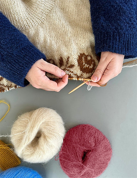 Kit de tricot - Rosie Sweater par LE KNIT