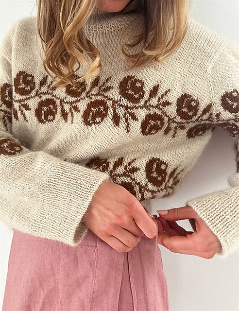Kit de tricot - Rosie Sweater par LE KNIT – Pure Laine