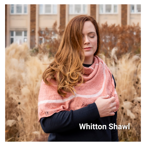 Knitting kit - Whitton Shawl par ByDoumBaril
