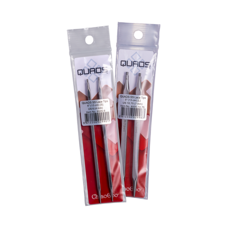 Aiguilles intercheangeables QUADS™ 13 cm par Chiaogoo