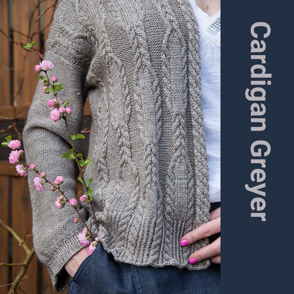 Yarn bundle - Greyer Cardigan by Hanna Maciejewska