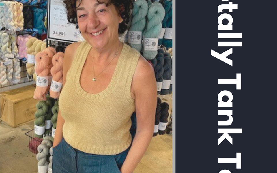 Kit de tricot - Camisole Totally Tank Top par Jessie Maed