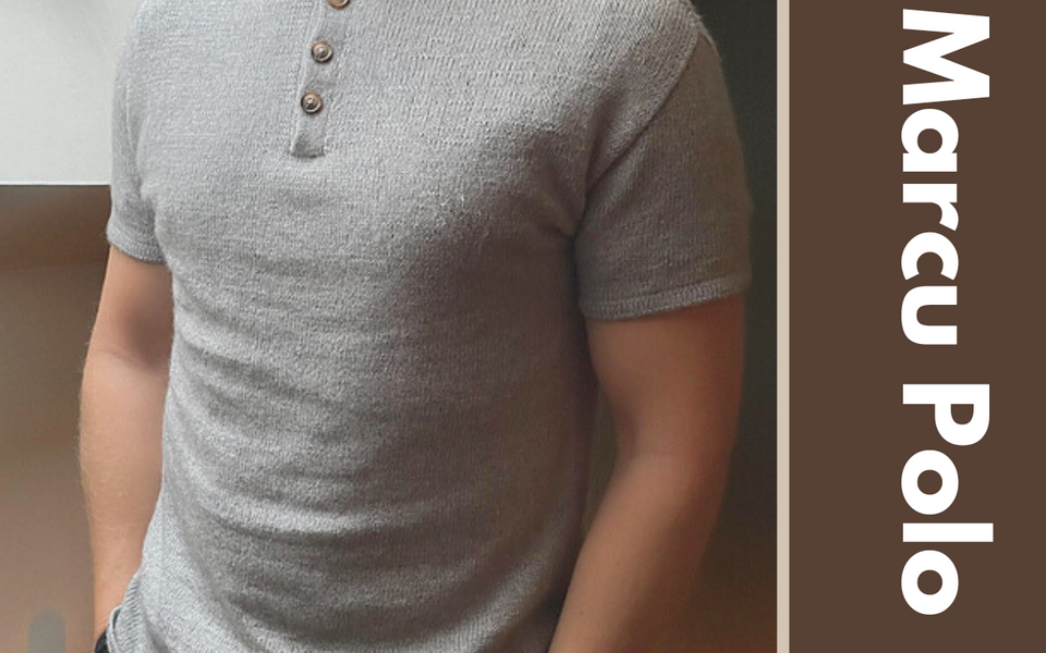 Kit de tricot - Marcu Polo version homme par Nabita Jouret