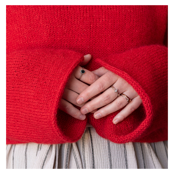 Yarn Bundle – Lipstick Sweater by Vanessa Camirand

