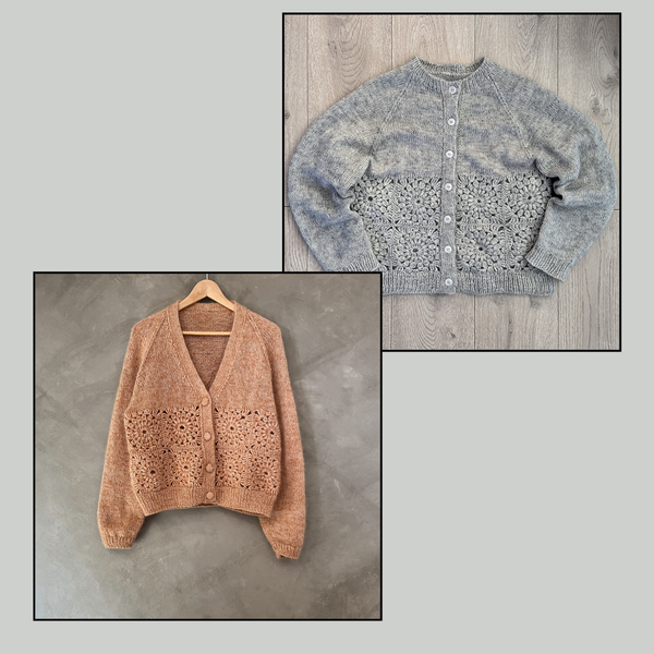 Kit de tricot - Evina Cardigan par Heidi Pettersen avec Filcolana