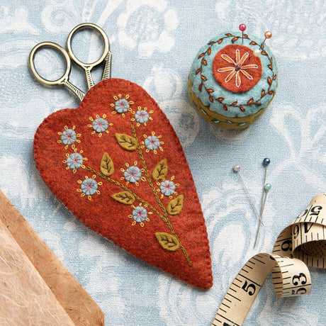 Kit d'artisanat en feutre ''Trousse à ciseaux'' par Corinne Lapierre Ltd