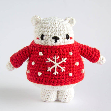 Crochet Kit – Yule the Polar Bear by Hoooked