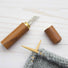 Wooden needle storage cases by Fox & Pine Stitches
