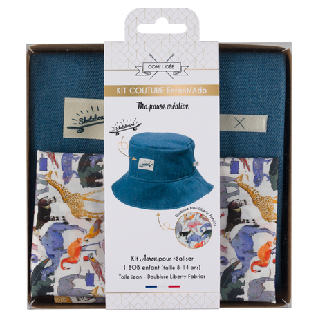 Kit de couture - Chapeau cloche enfant Aaron par Com'1 Idée