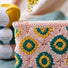 Patron de crochet - Pochette Mimosa par Lise Taylor