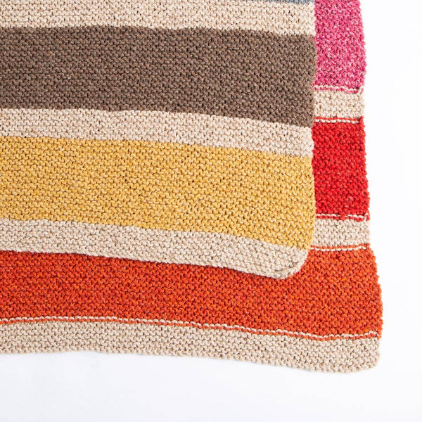 Kit de tricot - Couverture Rainbow par Wool Couture Company