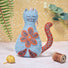 Mini-kit de bricolage en feutre ''Folk Cat'' par Corinne Lapierre Ltd