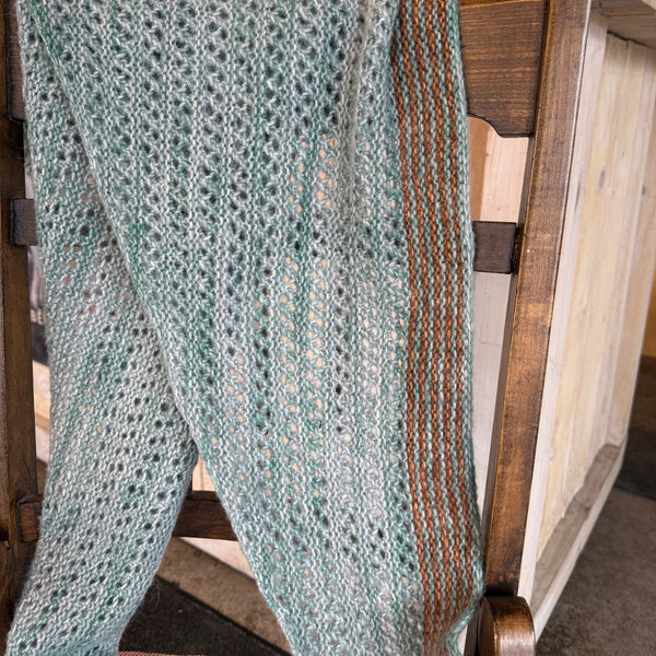 Kit de tricot - Châle Elsie par Lucie Paquet