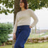 Patron de tricot - Pull ou Gilet Rosée Cumulus par Lise Tailor