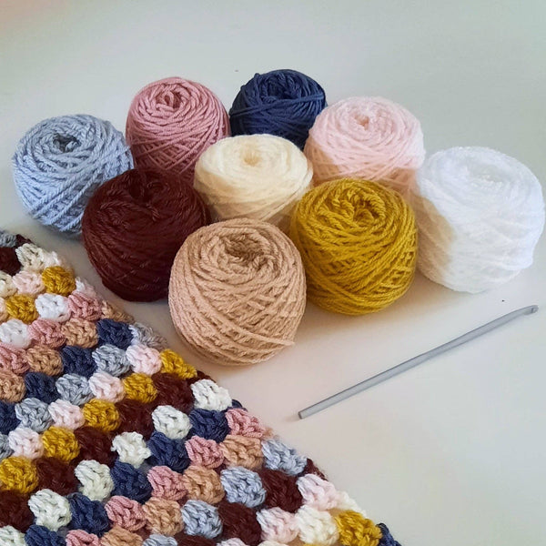 Crochet Kit – Striped Cowl by The Pigeon’s Nest