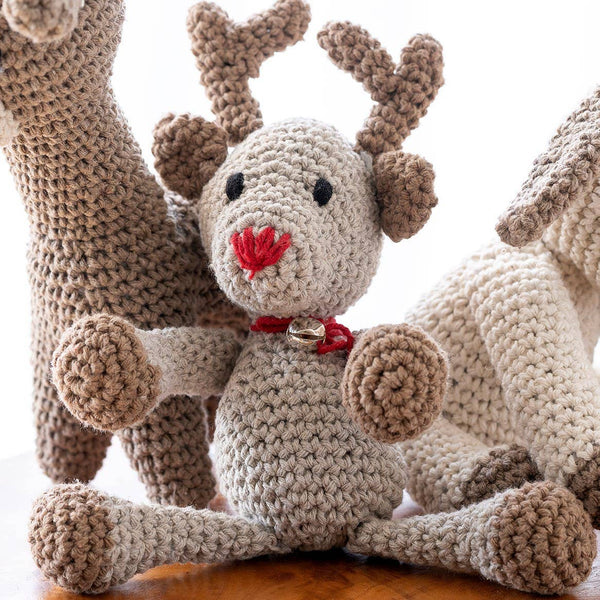 Crochet Kit – Festive Reindeer by Hoooked