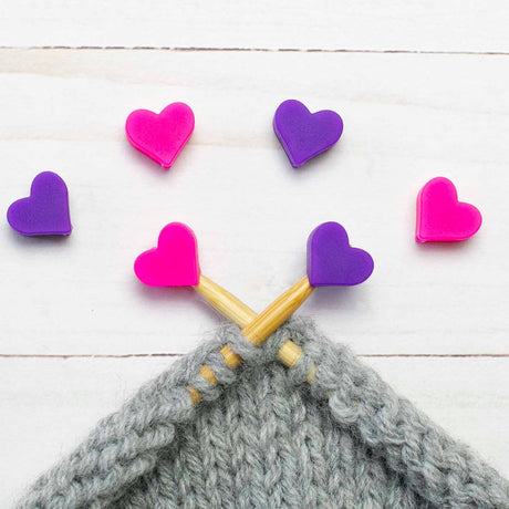 Arrête-mailles en forme de cœurs par Fox & Pine