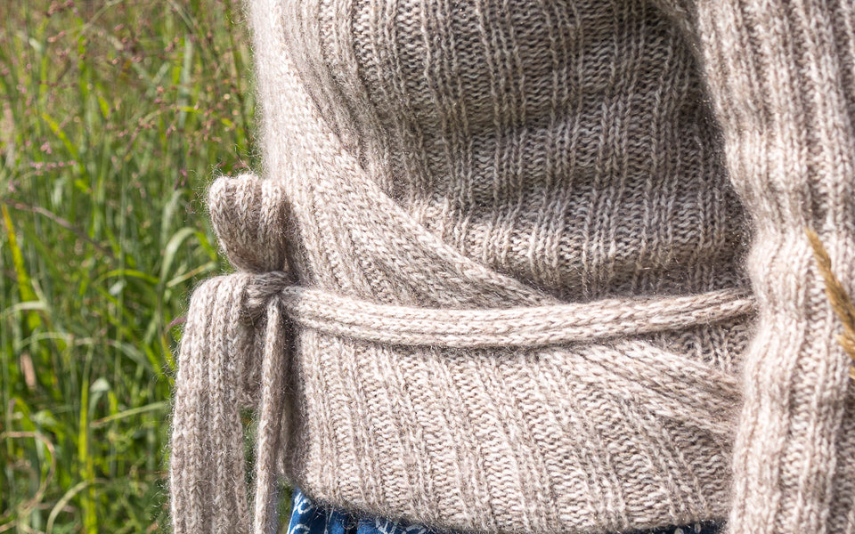 Kit de tricot - Cache-coeur Darling Wrap par Pernille Larsen