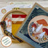 Kit d'appliqué en feutre ''Champignons'' par Corinne Lapierre Ltd