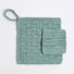 Kit de tricot débutant pour gant de toilette et tampon exfoliant