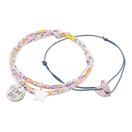Kit DIY bracelets duo / Mademoiselle par Com1'Idée