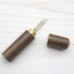 Wooden needle storage cases by Fox & Pine Stitches