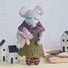 Mini-kit de bricolage en feutre ''Little Miss Mouse'' par Corinne Lapierre Ltd