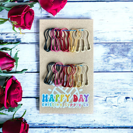 Marqueurs de mailles en forme d'ampoule valentin par Happy Day Knitting