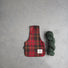 Pochette de tricot '' Tartan des fêtes'' par Jézabelle B.