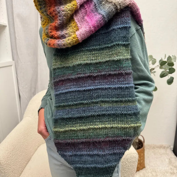Kit de tricot - Châle Waverly par Whistle and Wool