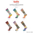 Azteca fine socks & more par Katia