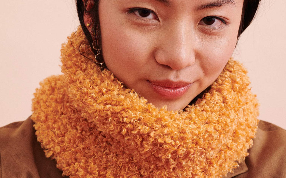 Snood facile WOW! Loopy par Katia