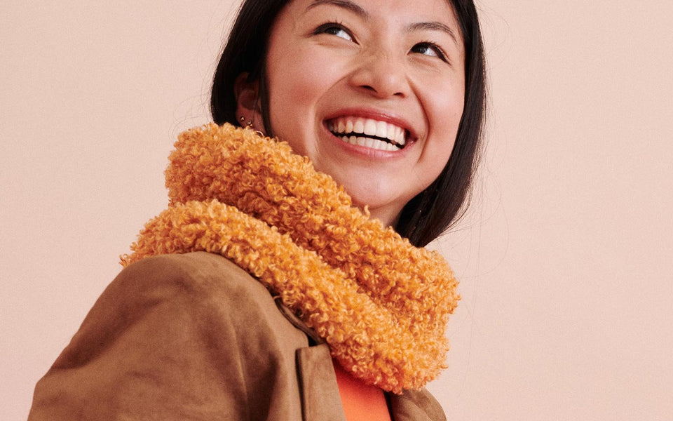 Snood facile WOW! Loopy par Katia