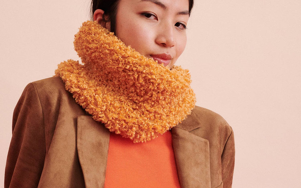 Snood facile WOW! Loopy par Katia