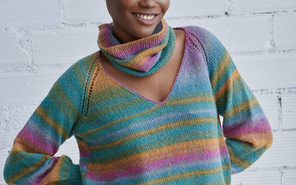 Kit de tricot - Pull Atenea Tones par Katia Concept