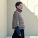 Pull col roulé Cotton-Merino Rainbow par Katia