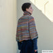 Pull col roulé Cotton-Merino Rainbow par Katia