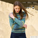 Kit de tricot - Pull top-down en Azteca Fine & Socks par Katia