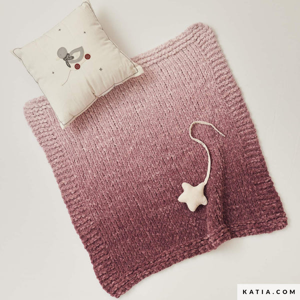 Yarn bundle - Baby blanket in Velvet Dreams by Katia